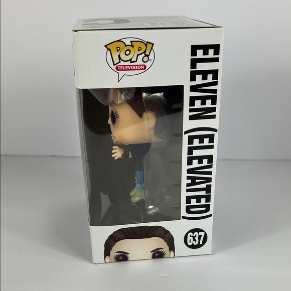 Funko Pop #637 ELEVEN (ELEVATED) Stranger Things Vinyl Pop Television - Picture 2 of 6
